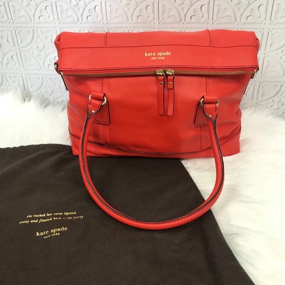 Kate Spade Fremont Carmen Gazpacho Red Bag - Picture 3 of 8